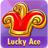 Lucky Ace game icon showing a card-themed slot with an ace motif